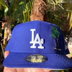 LA dodgers New era local icon Fitted hat